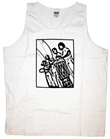 Men's White Capoeira instruments Tank